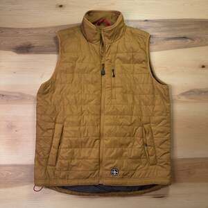 Lincoln Outfitters Men’s 3M Thinsulate Yellow Quilted Vest Large